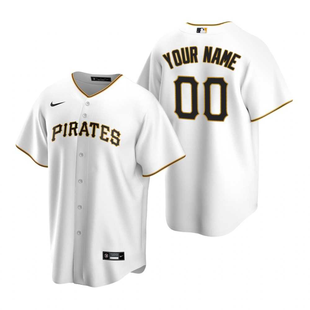 Pittsburgh Pirates Customized Nike White Stitched MLB Cool Base Home Jersey,We sell and wholesale Pittsburgh Pirates Customized Nike White Stitched MLB Cool Base Home Jersey on line form chian!